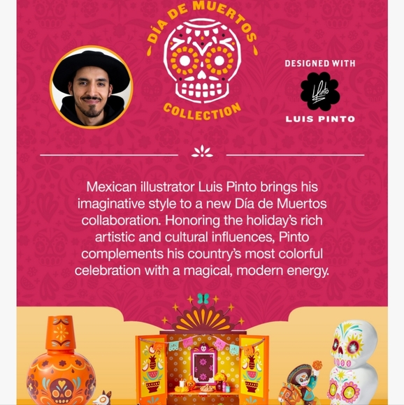 Dia de Los Muertos 2023 Felt Bird Chaparrito - Picture 2 of 2